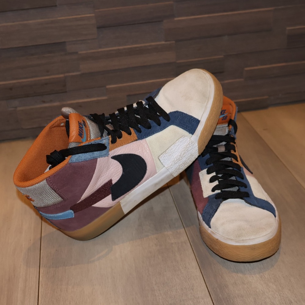 Nike SB Zoom Blazer Mid Premium 'Mosaic Pack' Dark Wine